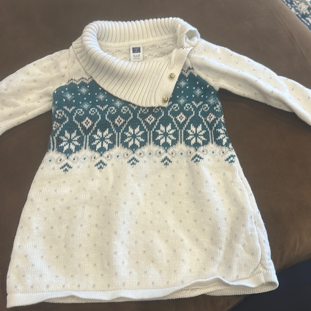 Jamie and Jack holiday dress 12-18 months